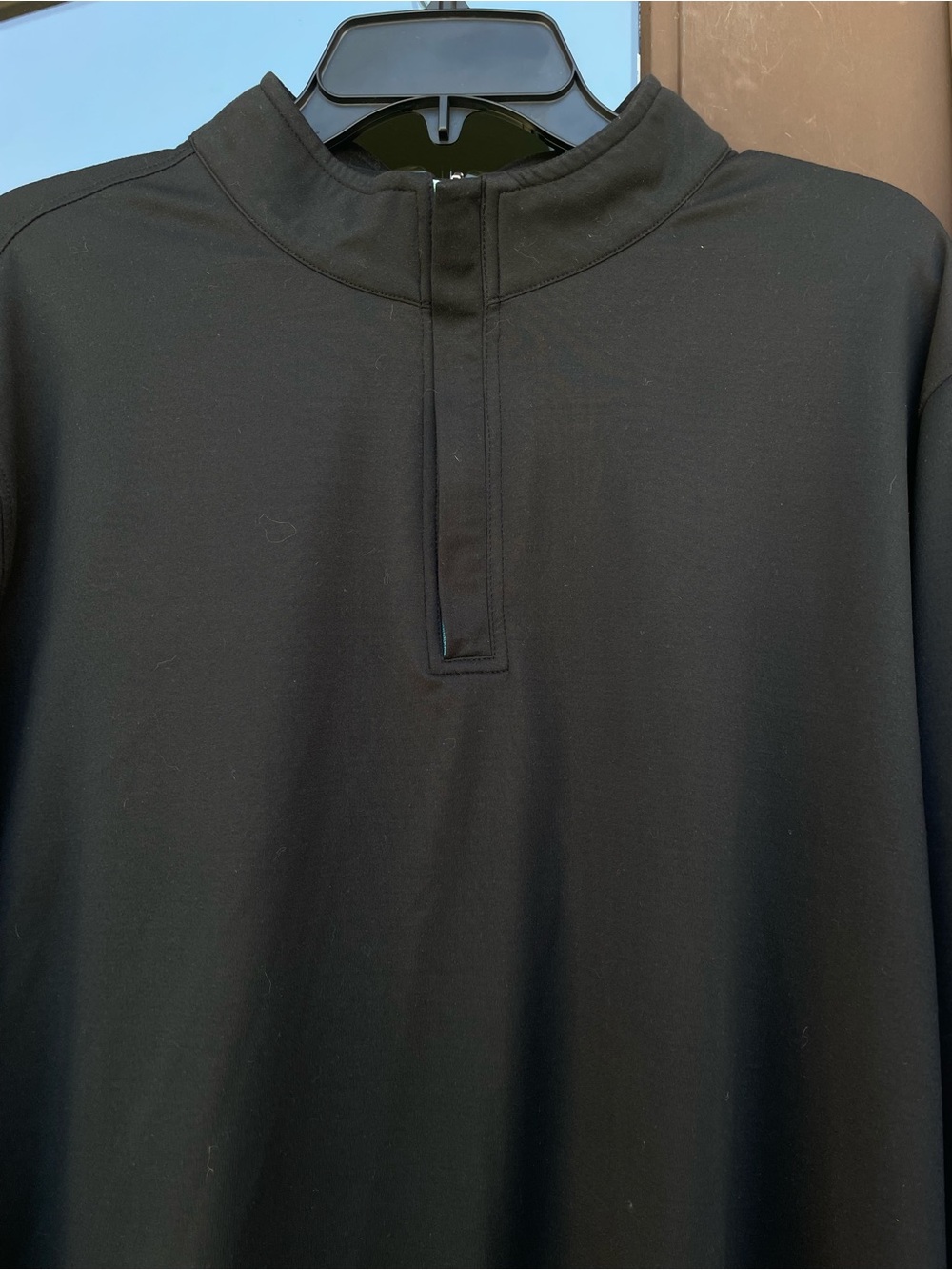 Swannies Black * The Broadmoor * 1/4-Zip Pullover XL - Picture 3 of 10